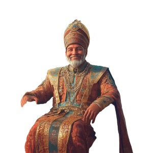 Futuristic Ottoman Sultan Vinyl Car Decal Sticker – Waterproof & UV-Resistant 8"