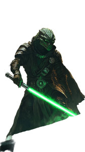 Dragonborn Jedi Vinyl Car Decal Sticker – Waterproof & UV-Resistant 8"