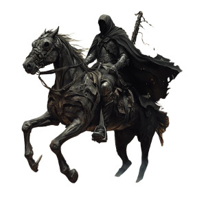 Dark Knight'S Ride Vinyl Car Decal Sticker – Waterproof & UV-Resistant 8"