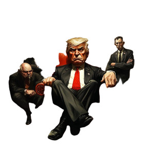 Evil Politicians Vinyl Car Decal Sticker – Waterproof & UV-Resistant 8" Evil Politicians Vinyl Car Decal Sticker – Waterproof & UV-Resistant 8"