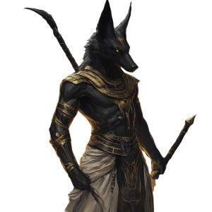 Anubis Vinyl Car Decal Sticker – Waterproof & UV-Resistant 8" Anubis Vinyl Car Decal Sticker – Waterproof & UV-Resistant 8"