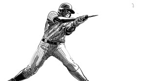 Homerun Coloring Vinyl Car Decal Sticker – Waterproof & UV-Resistant 8"