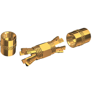 Enhance Signal Quality with Shakespeare Gold-Plated Antenna Cable Connector | Best for RG-8X or RG-58/AU Coax Enhance Signal Quality with Shakespeare Gold-Plated Antenna Cable Connector | Best for RG-8X or RG-58/AU Coax