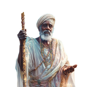 Wise Elder Mystic Vinyl Car Decal Sticker – Waterproof & UV-Resistant 8"