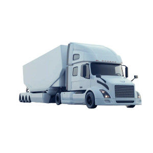 Cute Car Transporter Vinyl Car Decal Sticker – Waterproof & UV-Resistant 8"