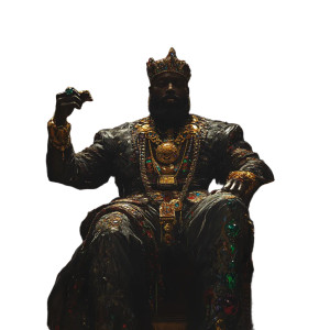 King'S Majestic Display Vinyl Car Decal Sticker – Waterproof & UV-Resistant 8"