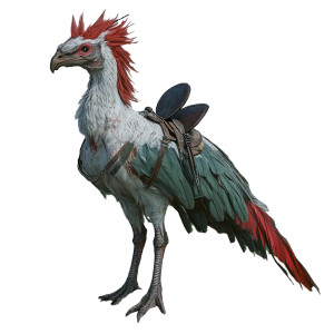 Giant Saddle Bird Vinyl Car Decal Sticker – Waterproof & UV-Resistant 8"