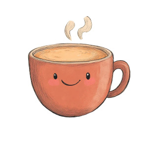 Cute Americano Cartoon Vinyl Car Decal Sticker – Waterproof & UV-Resistant 8" Cute Americano Cartoon Vinyl Car Decal Sticker – Waterproof & UV-Resistant 8"