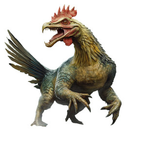 Chicken-Crocodile Hybrid Vinyl Car Decal Sticker – Waterproof & UV-Resistant 8" Chicken-Crocodile Hybrid Vinyl Car Decal Sticker – Waterproof & UV-Resistant 8"