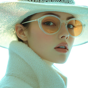 Chanel Fashion Model Vinyl Car Decal Sticker – Waterproof & UV-Resistant 8"