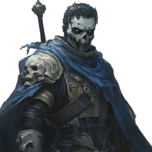 Zombie Eldritch Knight Vinyl Car Decal Sticker – Waterproof & UV-Resistant 8"