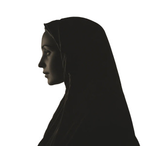 Saint Mary Noir V2 Vinyl Car Decal Sticker – Waterproof & UV-Resistant 8"