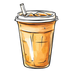 Iced Coffee Cartoon Vinyl Car Decal Sticker – Waterproof & UV-Resistant 8" Iced Coffee Cartoon Vinyl Car Decal Sticker – Waterproof & UV-Resistant 8"