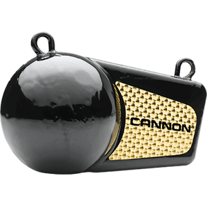 Cannon 8lb Flash Weight | Durable Vinyl Coated | Tapered Design | Reflective Prism Tape | Black