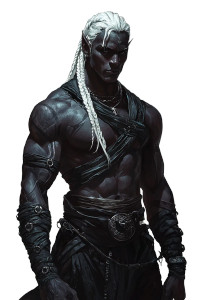 Drow Fighter Portrait Vinyl Car Decal Sticker – Waterproof & UV-Resistant 8" Drow Fighter Portrait Vinyl Car Decal Sticker – Waterproof & UV-Resistant 8"