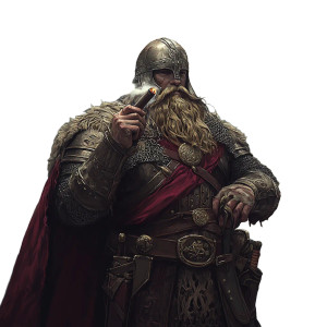 Heroic Viking Warrior V2 Vinyl Car Decal Sticker – Waterproof & UV-Resistant 8"