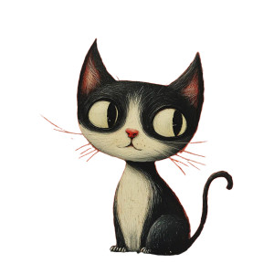 Cat V7 Vinyl Car Decal Sticker – Waterproof & UV-Resistant 8"