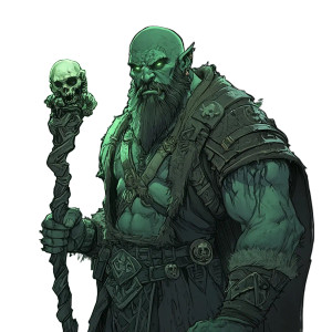 Khal'Zul The Orc Wizard Vinyl Car Decal Sticker – Waterproof & UV-Resistant 8"