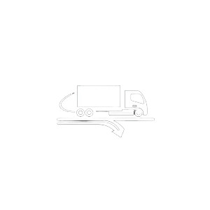 Trading Logistics Logo Vinyl Car Decal Sticker – Waterproof & UV-Resistant 8"