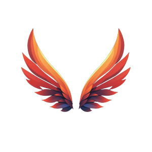 Wings Logo Vinyl Car Decal Sticker – Waterproof & UV-Resistant 8" Wings Logo Vinyl Car Decal Sticker – Waterproof & UV-Resistant 8"