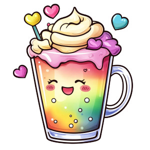 Kawaii Latte Art Vinyl Car Decal Sticker – Waterproof & UV-Resistant 8" Kawaii Latte Art Vinyl Car Decal Sticker – Waterproof & UV-Resistant 8"