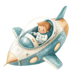 Whimsical Spaceship Cartoon Vinyl Car Decal Sticker – Waterproof & UV-Resistant 8" Whimsical Spaceship Cartoon Vinyl Car Decal Sticker – Waterproof & UV-Resistant 8"