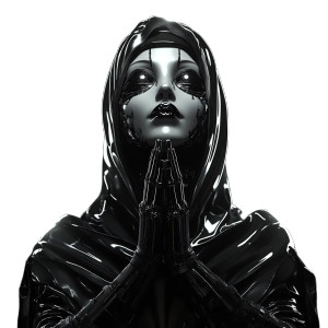 Cyberpunk Madonna Vinyl Car Decal Sticker – Waterproof & UV-Resistant 8"