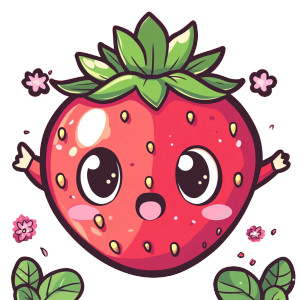 Strawberry Ninja Vinyl Car Decal Sticker – Waterproof & UV-Resistant 8" Strawberry Ninja Vinyl Car Decal Sticker – Waterproof & UV-Resistant 8"