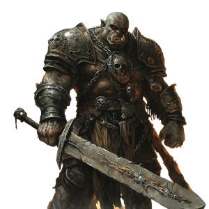 Orc War Cleric Vinyl Car Decal Sticker – Waterproof & UV-Resistant 8" Orc War Cleric Vinyl Car Decal Sticker – Waterproof & UV-Resistant 8"