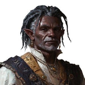 Older Black Elf Vinyl Car Decal Sticker – Waterproof & UV-Resistant 8"