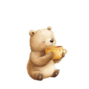 Whimsical Bear Illustration Vinyl Car Decal Sticker – Waterproof & UV-Resistant 8" Whimsical Bear Illustration Vinyl Car Decal Sticker – Waterproof & UV-Resistant 8"