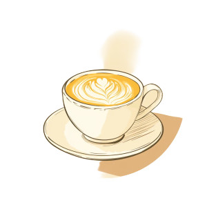 Butter Coffee Cup Vinyl Car Decal Sticker – Waterproof & UV-Resistant 8" Butter Coffee Cup Vinyl Car Decal Sticker – Waterproof & UV-Resistant 8"