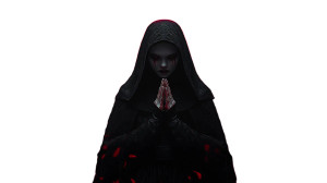 Scarlet Witch Nun Vinyl Car Decal Sticker – Waterproof & UV-Resistant 8"