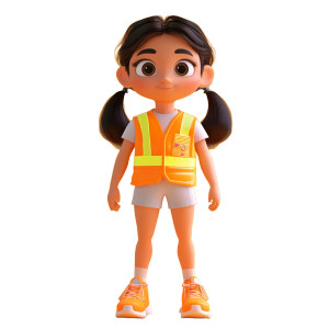 Wildflower Character Vinyl Car Decal Sticker – Waterproof & UV-Resistant 8" Wildflower Character Vinyl Car Decal Sticker – Waterproof & UV-Resistant 8"