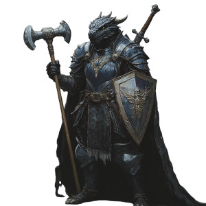 Dragonborn Paladin V11 Vinyl Car Decal Sticker – Waterproof & UV-Resistant 8" Dragonborn Paladin V11 Vinyl Car Decal Sticker – Waterproof & UV-Resistant 8"