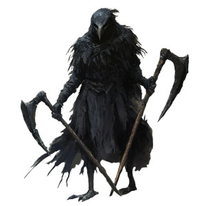 Raven Sickle Bearer Vinyl Car Decal Sticker – Waterproof & UV-Resistant 8"