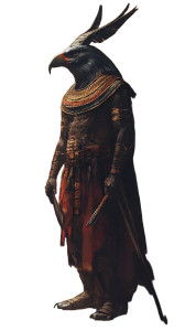 Horus Egyptian God Vinyl Car Decal Sticker – Waterproof & UV-Resistant 8"