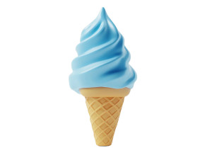 Ice Cream Cooling Pad Vinyl Car Decal Sticker – Waterproof & UV-Resistant 8"