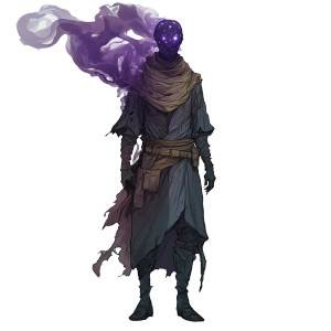 Ethereal Fog Wanderer Vinyl Car Decal Sticker – Waterproof & UV-Resistant 8"