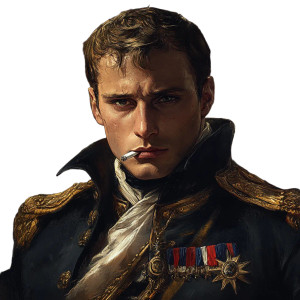 Napoleon Wwii Commander Vinyl Car Decal Sticker – Waterproof & UV-Resistant 8" Napoleon Wwii Commander Vinyl Car Decal Sticker – Waterproof & UV-Resistant 8"