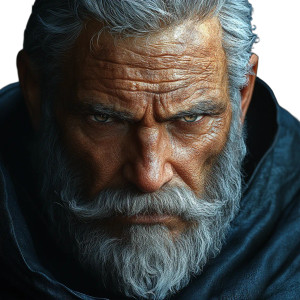 Dedicated Old Man Vinyl Car Decal Sticker – Waterproof & UV-Resistant 8"