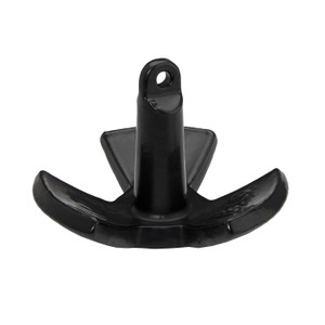 American-Made River Fluke Boat Anchor | 18lb PVC-Coated Cast Iron | Grapple Mud, Rocks, Stumps American-Made River Fluke Boat Anchor | 18lb PVC-Coated Cast Iron | Grapple Mud, Rocks, Stumps