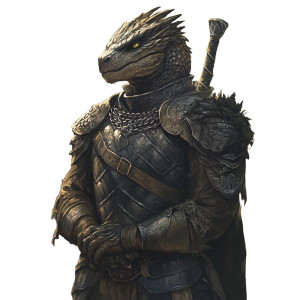 Amethyst Dragonborn Warrior V2 Vinyl Car Decal Sticker – Waterproof & UV-Resistant 8"