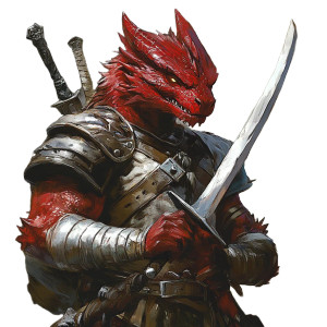 Dragonborn Barbarian V7 Vinyl Car Decal Sticker – Waterproof & UV-Resistant 8"