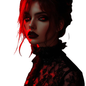 Goth Woman Vinyl Car Decal Sticker – Waterproof & UV-Resistant 8" Goth Woman Vinyl Car Decal Sticker – Waterproof & UV-Resistant 8"