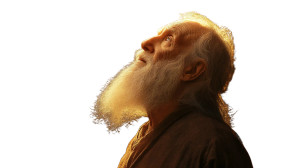 Awe-Struck Elderly Israelite Vinyl Car Decal Sticker – Waterproof & UV-Resistant 8"