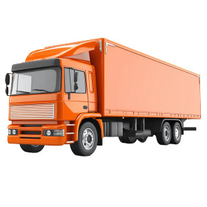 Baby Gambling Truck Vinyl Car Decal Sticker – Waterproof & UV-Resistant 8"
