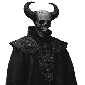 Shadow Priest Portrait Vinyl Car Decal Sticker – Waterproof & UV-Resistant 8"