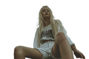 Blond Skateboard Model Vinyl Car Decal Sticker – Waterproof & UV-Resistant 8"