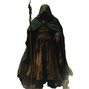 Mysterious Dnd Wizard Vinyl Car Decal Sticker – Waterproof & UV-Resistant 8"